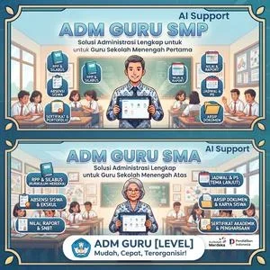 Efisiensi Administrasi Guru SMP & SMA Kurikulum Merdeka dengan Bantuan Asisten AI Pintar