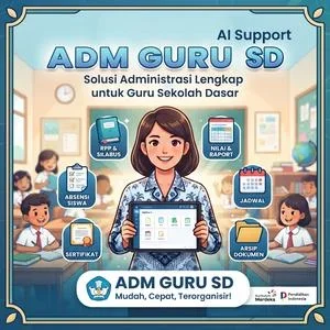 Solusi Administrasi Lengkap Guru Sekolah Dasar (SD) Berbasis AI Kurikulum Merdeka