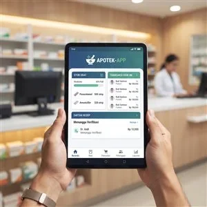 Apotek-App - Sistem Manajemen Apotek & Kasir Resep Farmasi