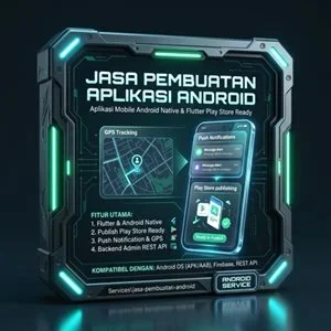 Jasa Pembuatan Aplikasi Android Native & Flutter