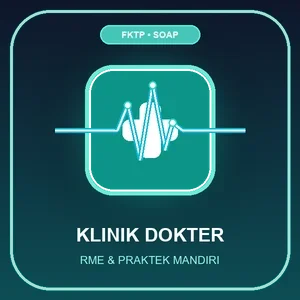 Klinik Dokter Mobile & Telekonsultasi - Aplikasi Pasien & Dokter Praktek Mandiri