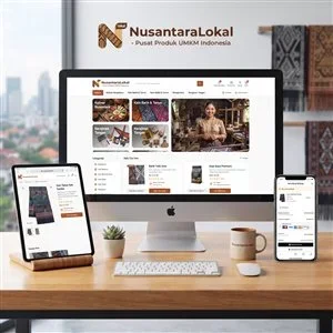 NusantaraLokal - Platform E-Commerce & Marketplace Produk UMKM Indonesia
