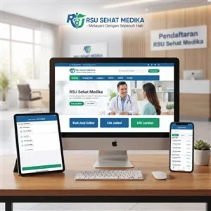 RSU Sehat Medika - Sistem Informasi Rumah Sakit & Booking Poliklinik