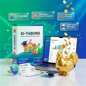 SI-TABUNG - Sistem Informasi Tabungan Siswa & Cetak Buku Tabungan